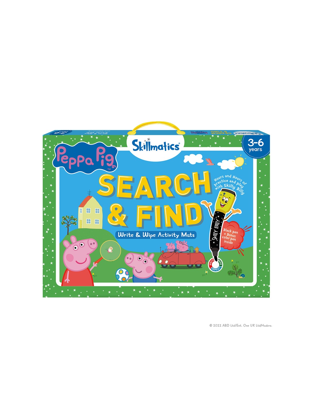 Skillmatics Kids Blue & Green Search and Find Peppa Pig Activity Toys and Games