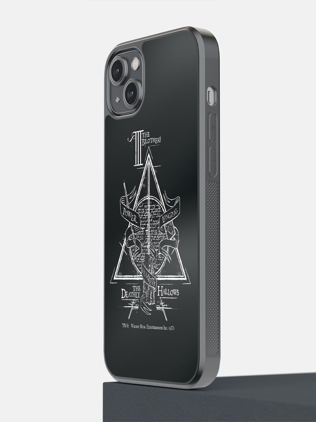 macmerise The Deathly Hallows Design Printed iPhone 14 Plus Bumper Phone Back Case, Black
macmerise The Deathly Hallows Design Printed iPhone 14 Plus Bumper Phone Back Case, Black