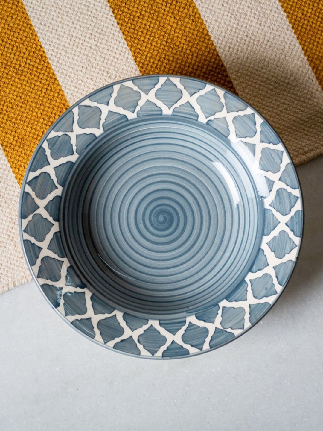 JASMEY HOMES Grey & White Printed Dishwasher and Microwave Safe Ceramic Glossy Plate
JASMEY HOMES Grey & White Printed Dishwasher and Microwave Safe Ceramic Glossy Plate