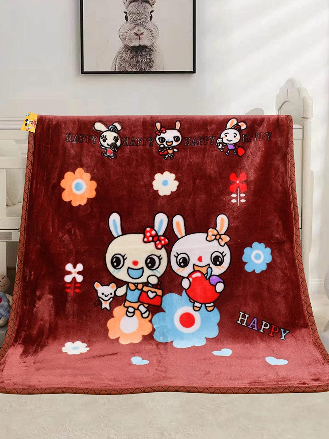 Butterthief Maroon & Blue Cartoon Characters Mild Winter 400 GSM Single Bed Blanket
Butterthief Maroon & Blue Cartoon Characters Mild Winter 400 GSM Single Bed Blanket