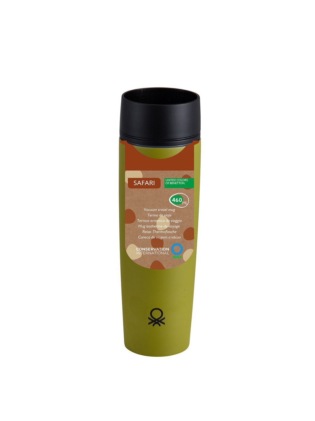 United Colors of Benetton Rainbow Green Double Wall Vacuum Stainless Steel Flask Water Bottle- 460ML
United Colors of Benetton Rainbow Green Double Wall Vacuum Stainless Steel Flask Water Bottle- 460ML