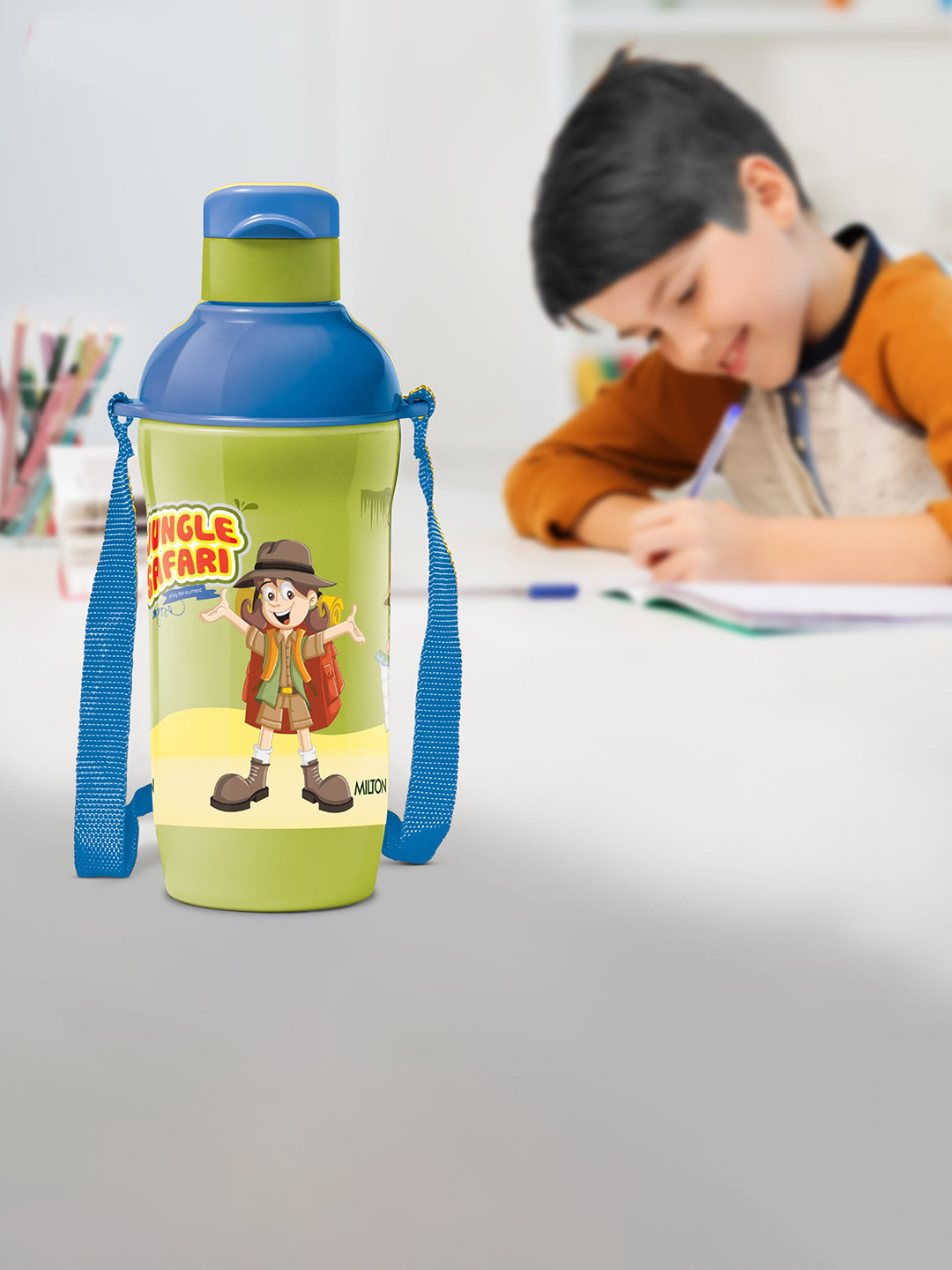 Milton Kool Active 400 Green Printed Leak Proof Insulated Water Bottle with Straw 430 ml
Milton Kool Active 400 Green Printed Leak Proof Insulated Water Bottle with Straw 430 ml