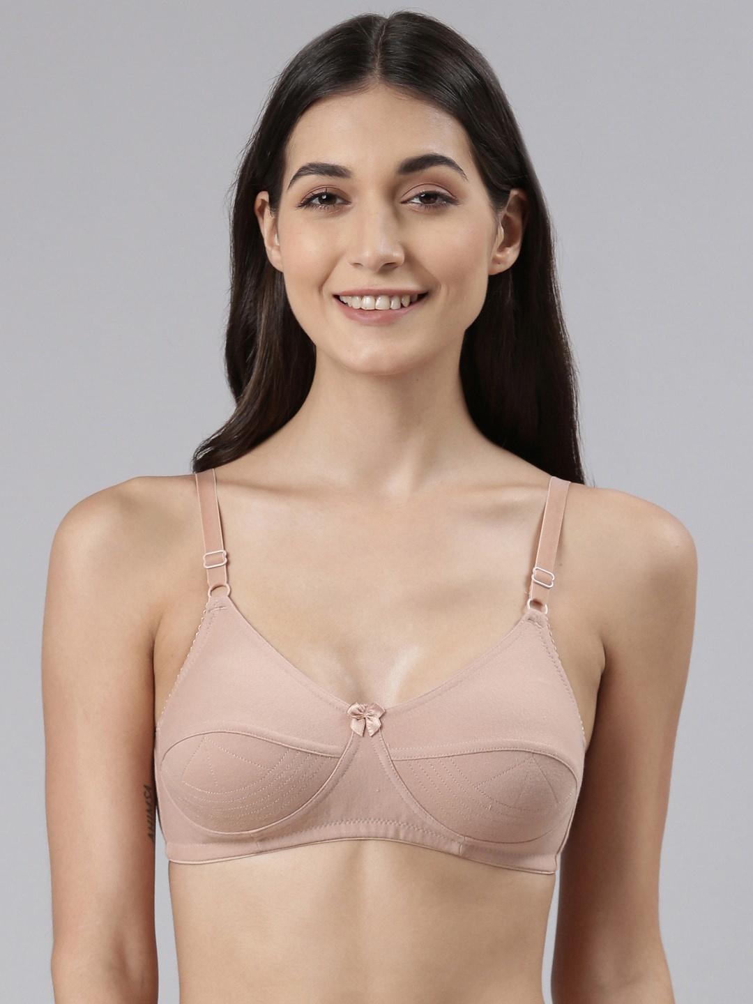 Dollar Missy Pack of 1 Cotton Wire-Free Uplift Support Bra DES-1201-R3-SKN-PO1, Beige
Dollar Missy Pack of 1 Cotton Wire-Free Uplift Support Bra DES-1201-R3-SKN-PO1, Beige