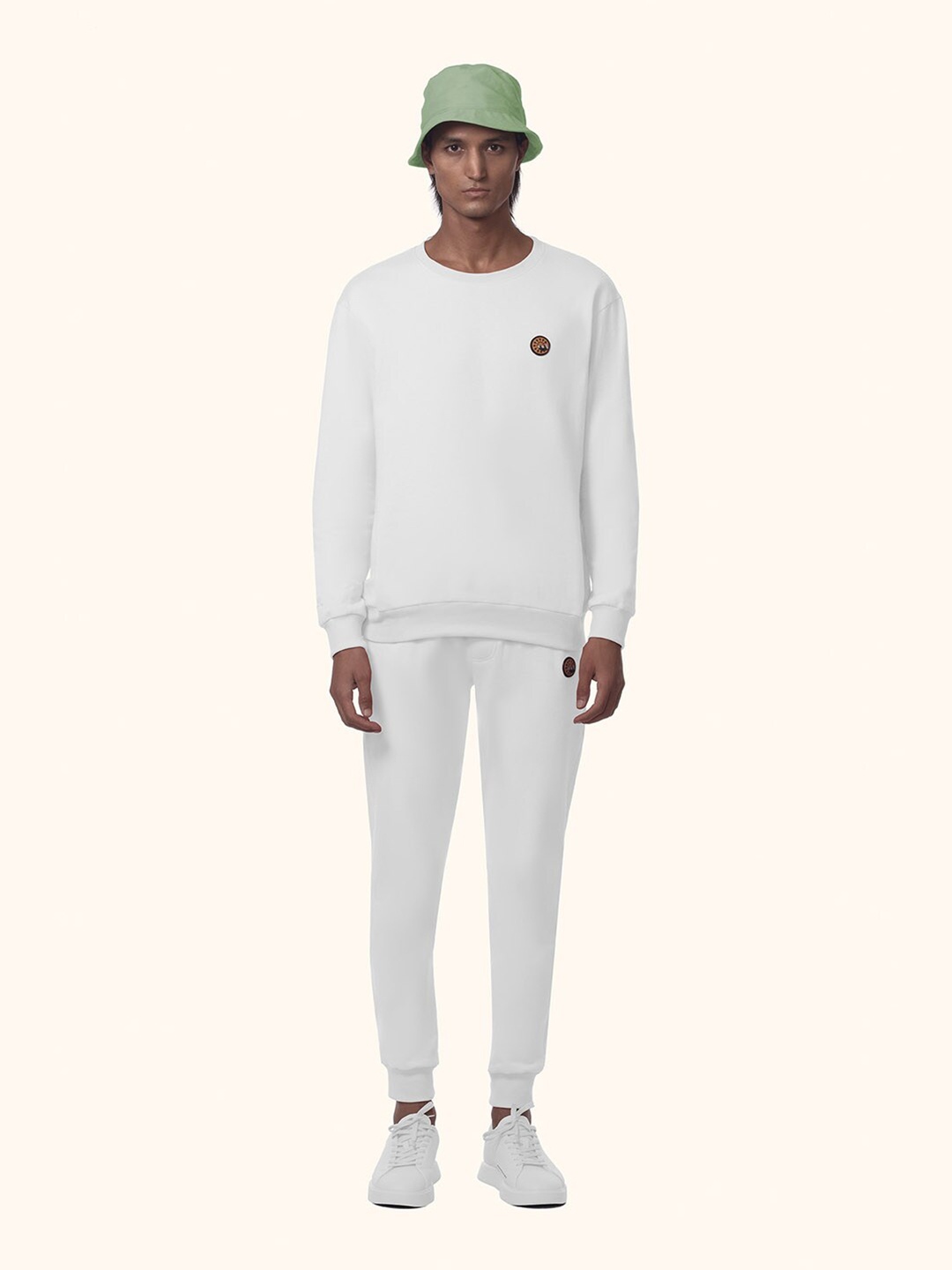 PANGOLIN Men White Sweatshirt