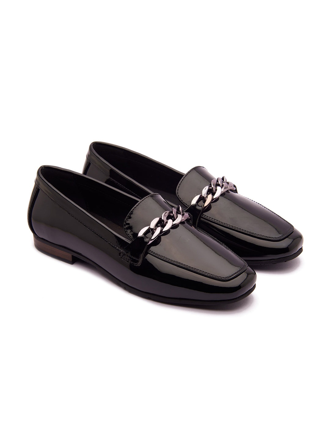 MICHAEL ANGELO Women Black Loafers