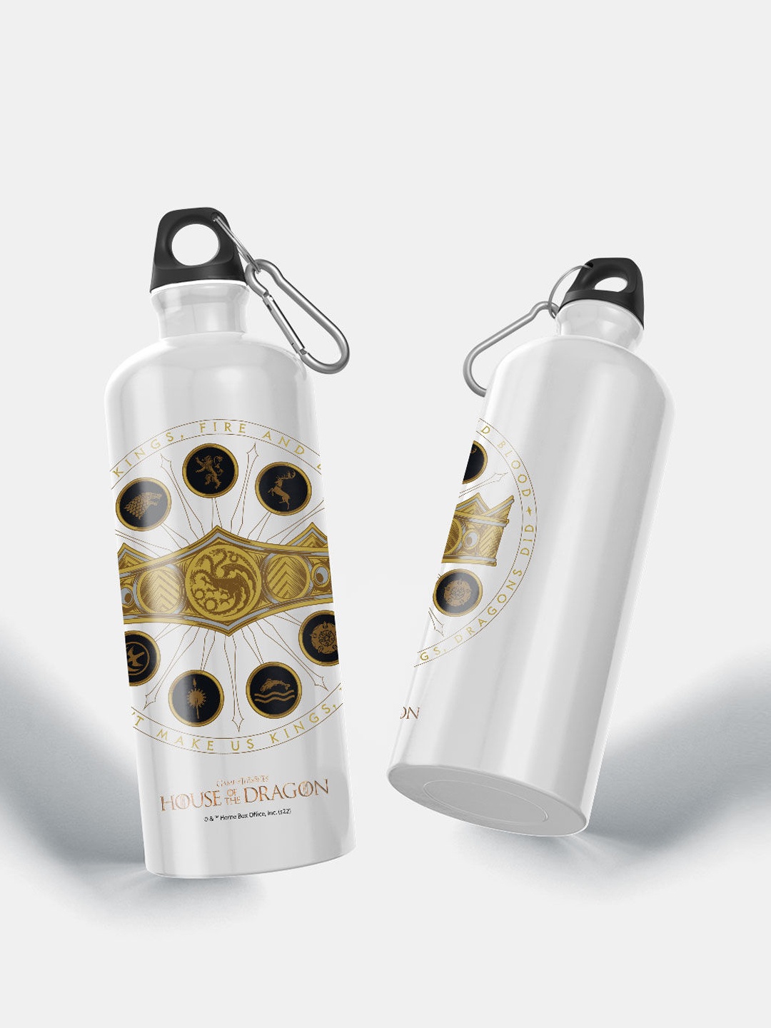 macmerise White Printed House of Dragon Kings Of God Design Aluminum Sipper Water Bottle 750 ml
macmerise White Printed House of Dragon Kings Of God Design Aluminum Sipper Water Bottle 750 ml