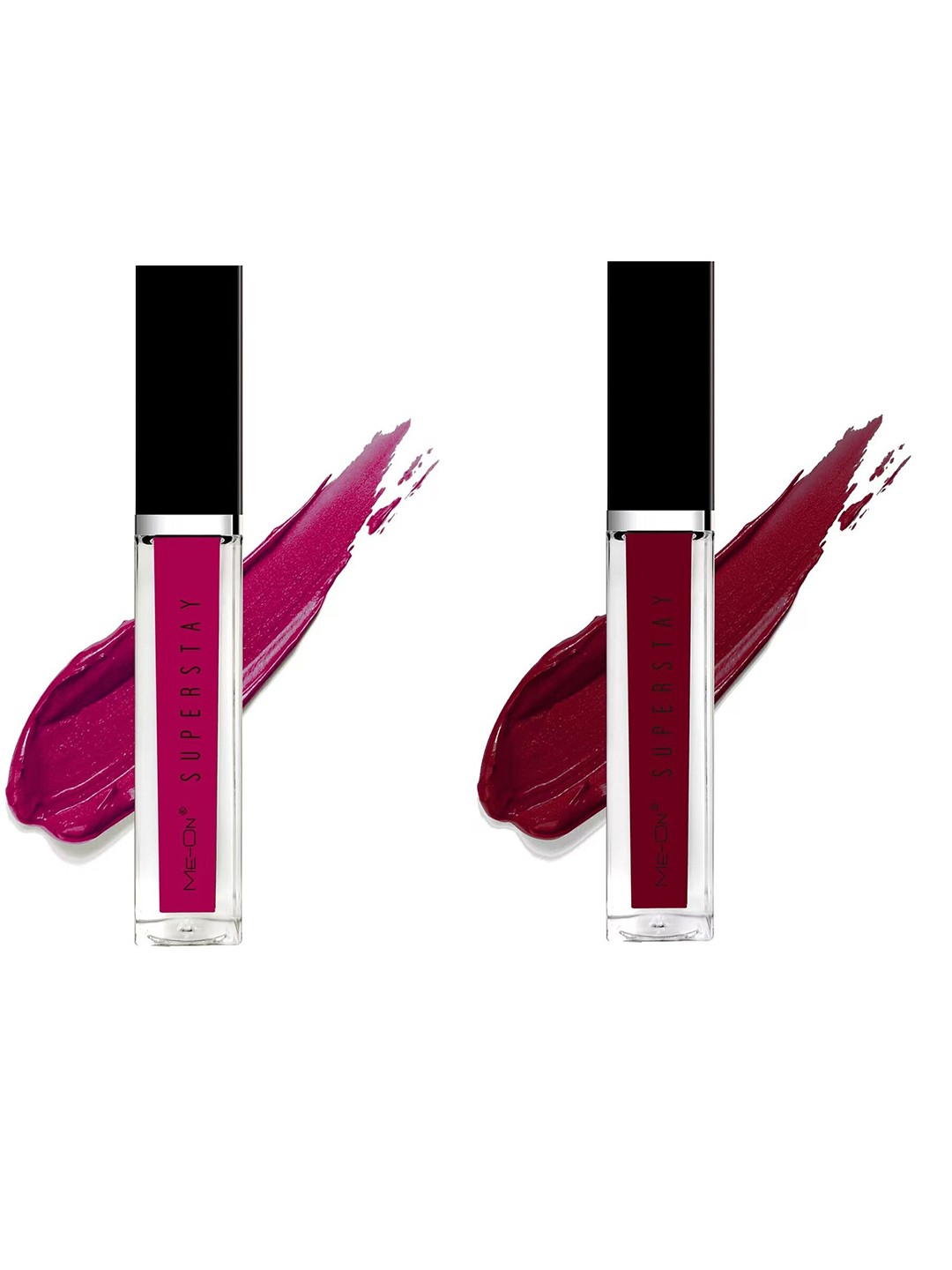 ME-ON Set Of 2 Super Stay Lip Gloss 6ml Each - Fuschia 09 & Arabian Nights 15, Fuchsia
ME-ON Set Of 2 Super Stay Lip Gloss 6ml Each - Fuschia 09 & Arabian Nights 15, Fuchsia