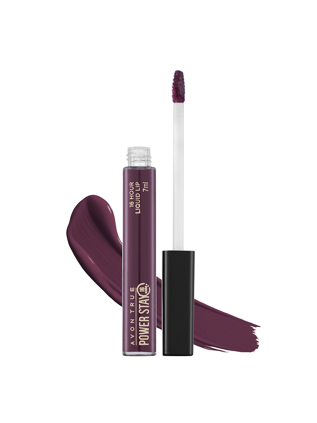 Avon True Powerstay 16 Hr Long Lasting Matte Liquid Lipstick 7 ml - Power on Plum, Purple
Avon True Powerstay 16 Hr Long Lasting Matte Liquid Lipstick 7 ml - Power on Plum, Purple