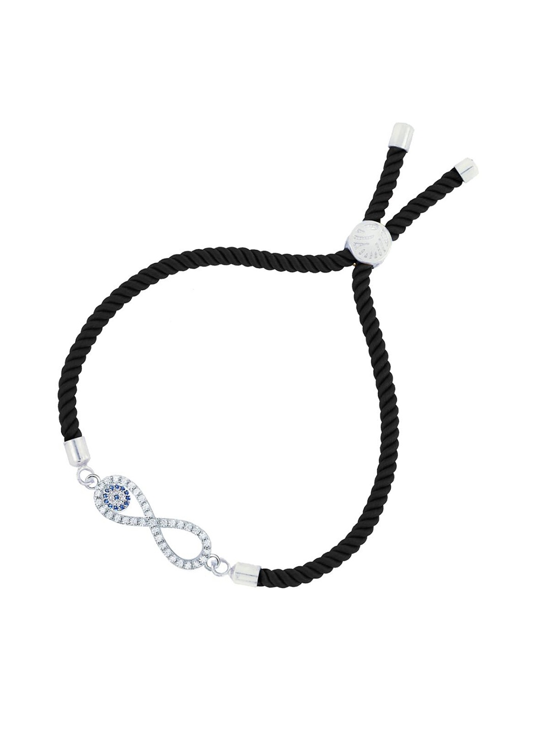ZIVOM Women Silver-Toned & Black Brass Cubic Zirconia Antique Silver-Plated Link Bracelet
ZIVOM Women Silver-Toned & Black Brass Cubic Zirconia Antique Silver-Plated Link Bracelet