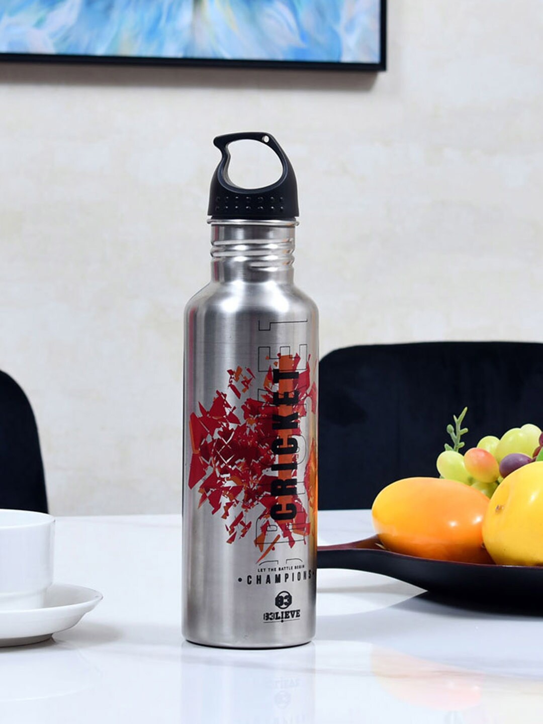 Athome by Nilkamal Champion Red Single Wall Vacuum Stainless Steel Water Bottle 750 ML
Athome by Nilkamal Champion Red Single Wall Vacuum Stainless Steel Water Bottle 750 ML