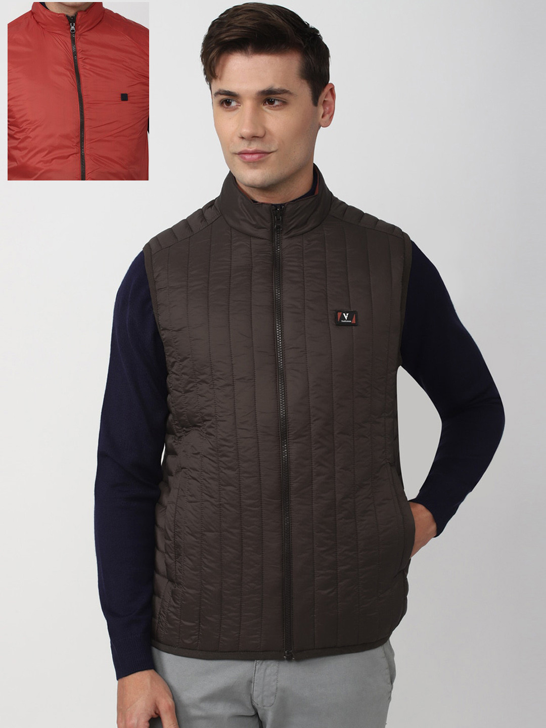 Van Heusen Sport Men Brown Reversible Sporty Jacket
Van Heusen Sport Men Brown Reversible Sporty Jacket