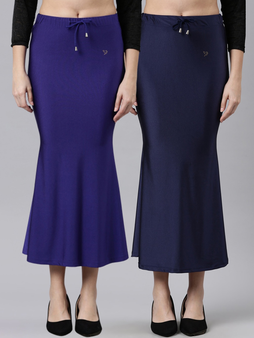 TWIN BIRDS Women Pack of 2 High rise Stretchable Shimmer Saree shape wear, Navy blue
TWIN BIRDS Women Pack of 2 High rise Stretchable Shimmer Saree shape wear, Navy blue