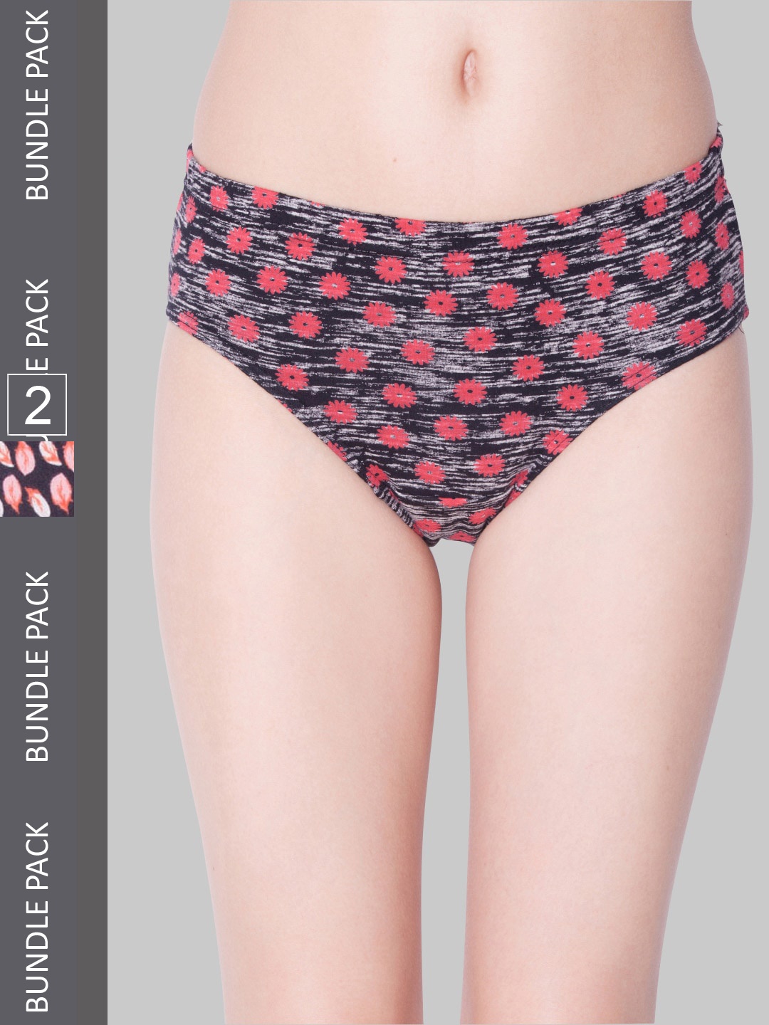 Dollar Missy Pack of 2 Deep Printed Inner Elasticated Hipster Panty MMBB-121P-R3-OE1-PO2, Assorted
Dollar Missy Pack of 2 Deep Printed Inner Elasticated Hipster Panty MMBB-121P-R3-OE1-PO2, Assorted