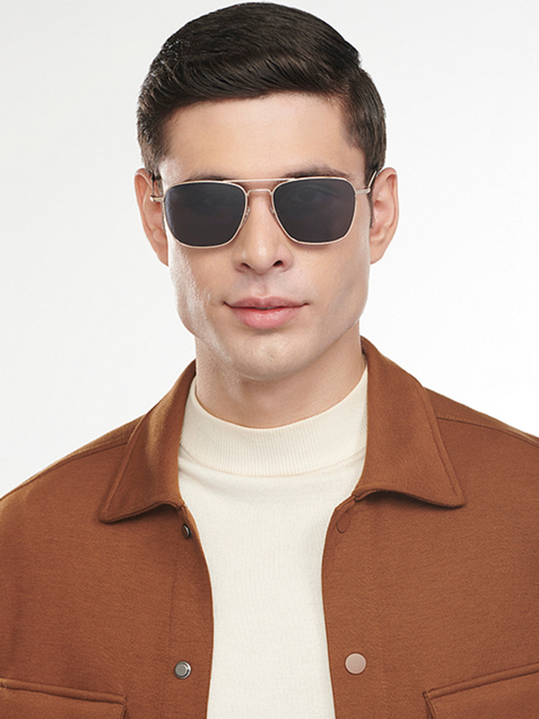 Vincent Chase by Lenskart Grey Lens Square Sunglasses with Polarised and UV Protected Lens 200392
Vincent Chase by Lenskart Grey Lens Square Sunglasses with Polarised and UV Protected Lens 200392