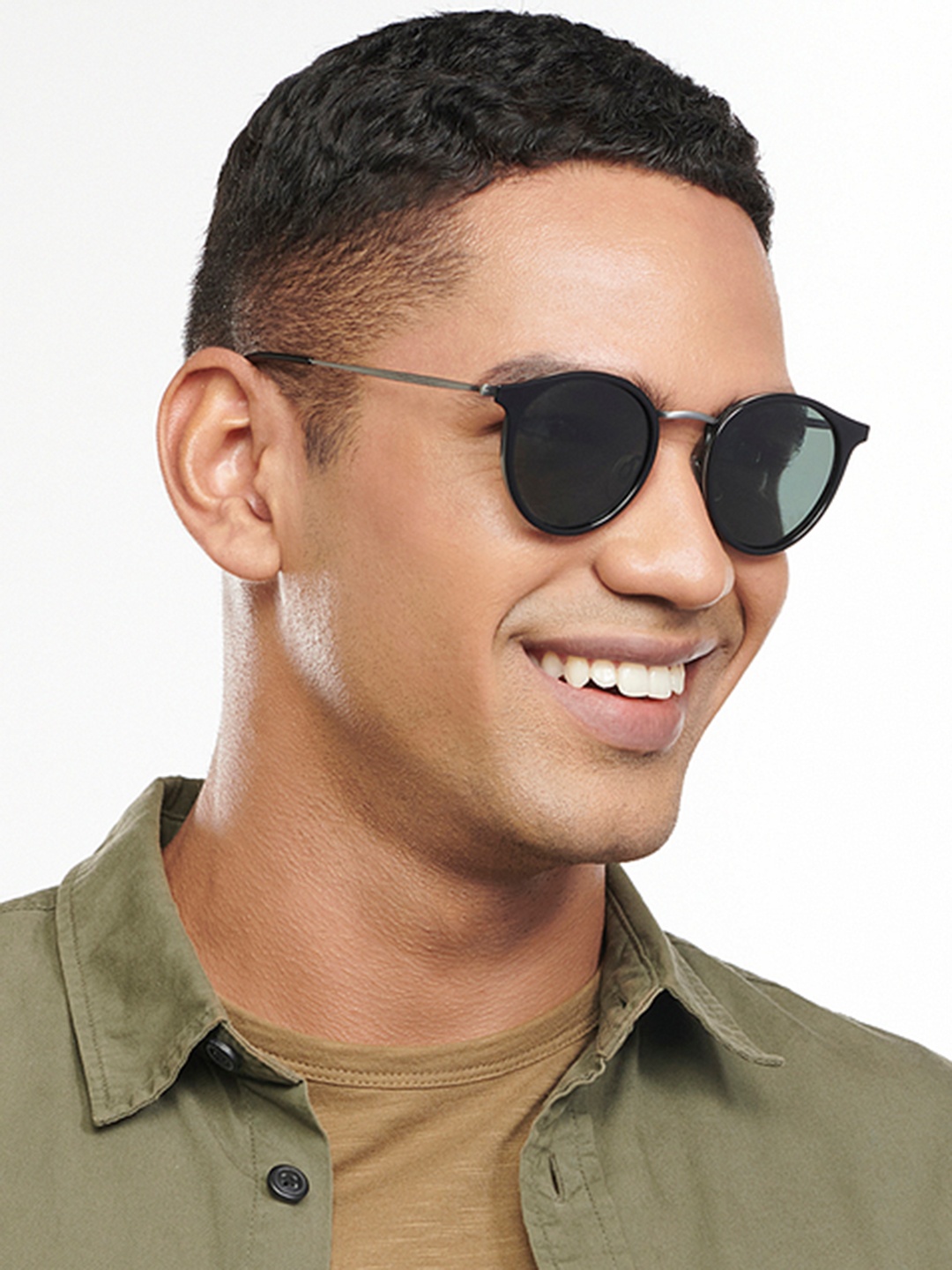 Vincent Chase Grey Lens Round Sunglasses with Polarised and UV Protected Lens 200407
Vincent Chase Grey Lens Round Sunglasses with Polarised and UV Protected Lens 200407