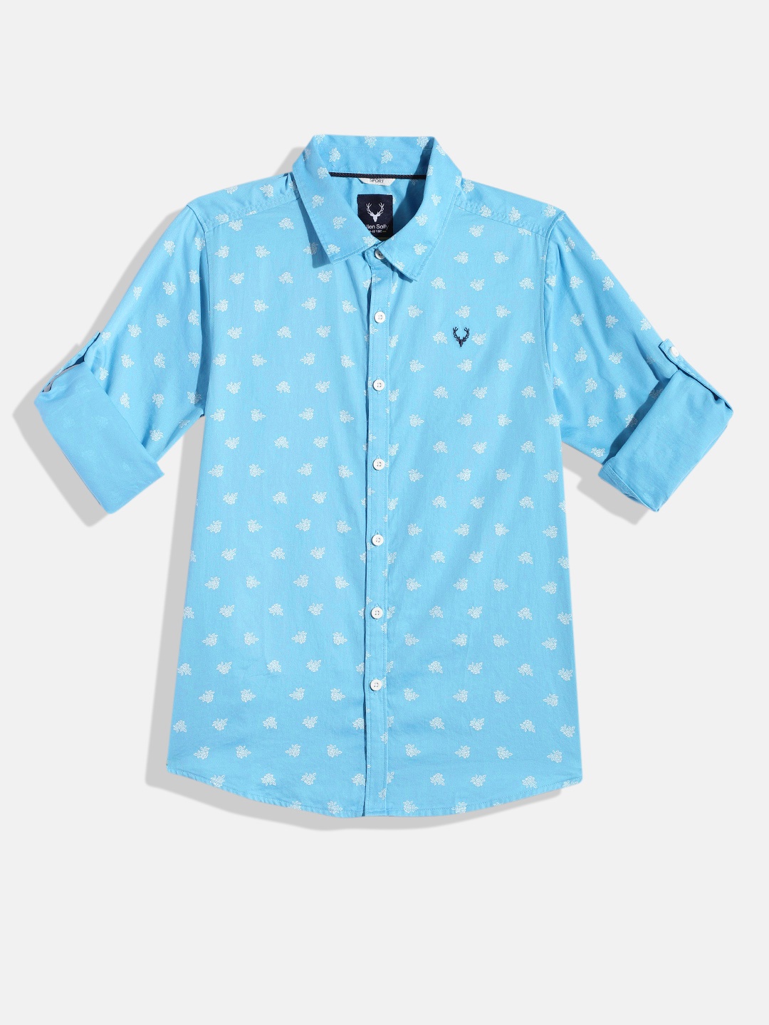 Allen Solly Junior Boys Sport Floral Opaque Printed Pure Cotton Casual Shirt, Blue
Allen Solly Junior Boys Sport Floral Opaque Printed Pure Cotton Casual Shirt, Blue