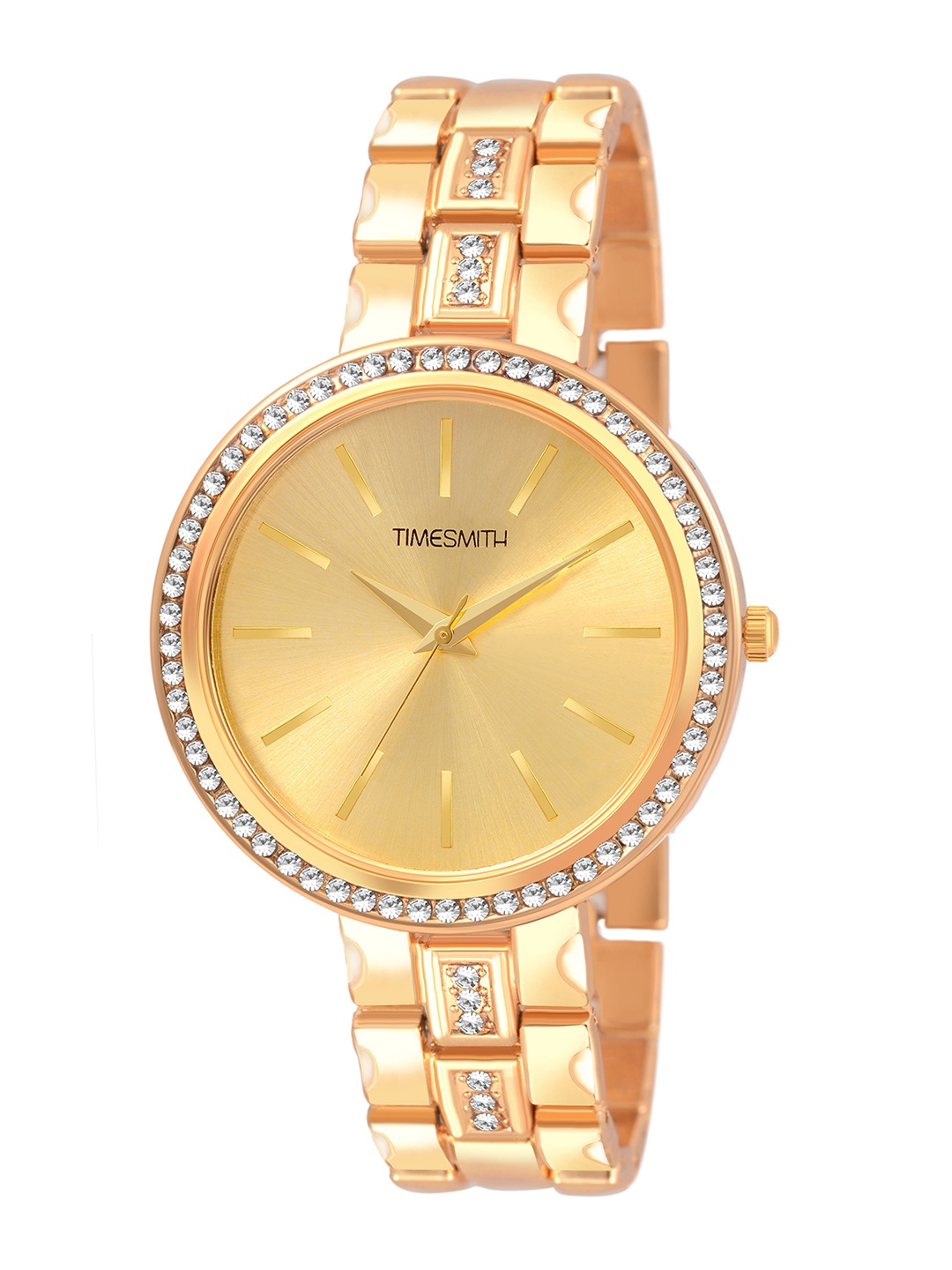 WM Men Brass Embellished Dial Bracelet Style Straps Analogue Watch TSC-115_ESP, Gold
WM Men Brass Embellished Dial Bracelet Style Straps Analogue Watch TSC-115_ESP, Gold