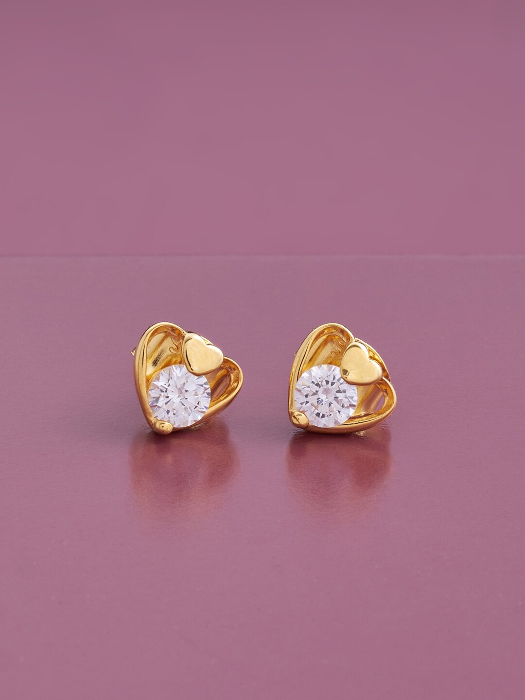 Kushal's Fashion Jewellery Gold Plated White 92.5 Pure Silver Contemporary Studs Earrings
Kushal's Fashion Jewellery Gold Plated White 92.5 Pure Silver Contemporary Studs Earrings
