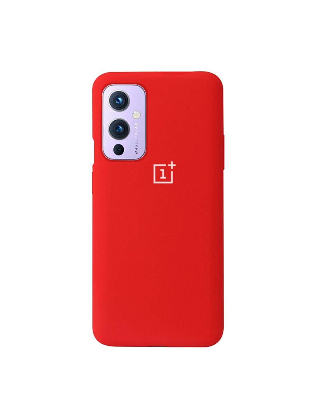 Karwan OnePlus 9 Liquid Silicone Back Case, Red