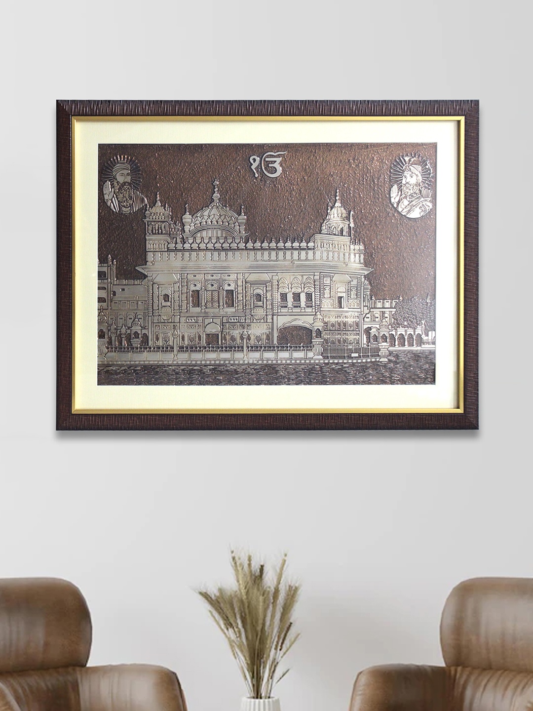 SHREE KALA HOME DECOR Brown Golden Temple Amritsar Sri Harmandir Sahib Darbar Sahib Painting Wall Art
SHREE KALA HOME DECOR Brown Golden Temple Amritsar Sri Harmandir Sahib Darbar Sahib Painting Wall Art