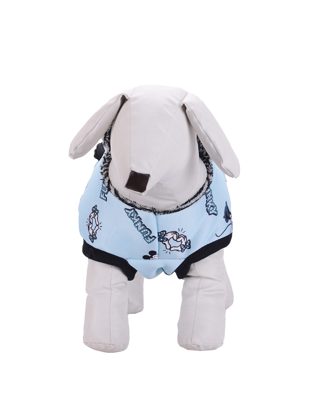 Lulala Printed Dog Jacket, Blue