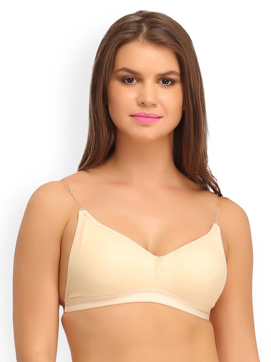 Clovia Skin Solid Everyday Bra BR0376P2438C
