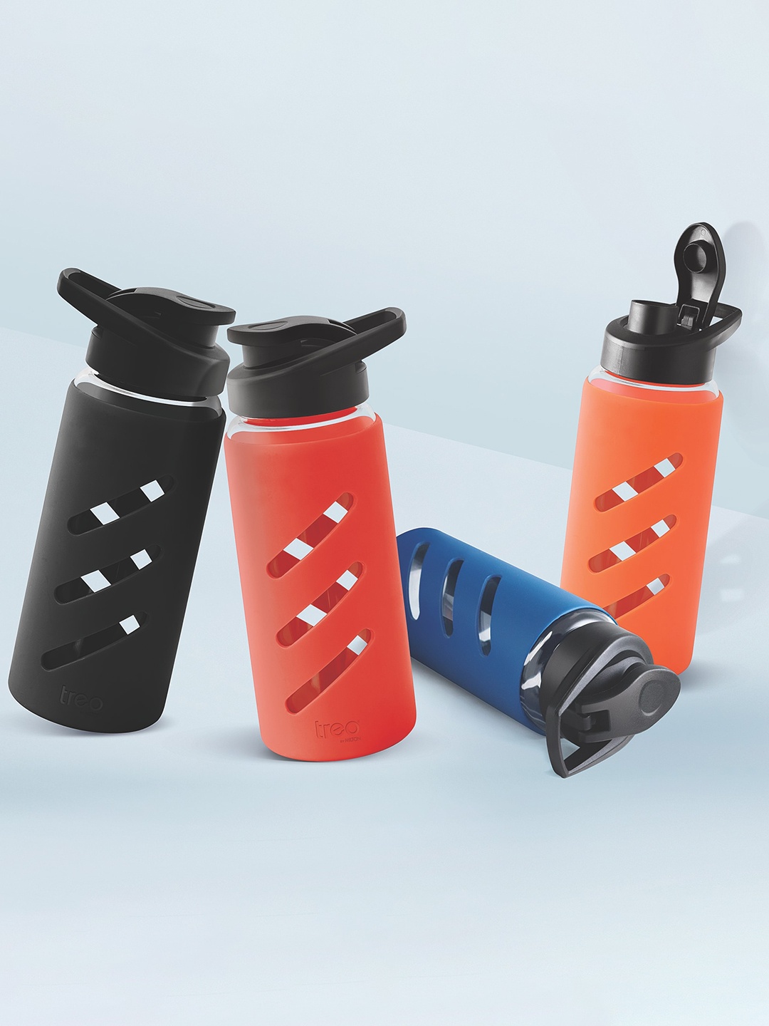 Treo Proteger 500 Orange Leak-Proof Silicon Protector Borosilicate Glass Bottle 535 ml
Treo Proteger 500 Orange Leak-Proof Silicon Protector Borosilicate Glass Bottle 535 ml