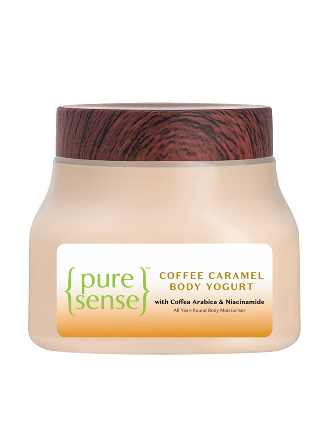 Pure Sense Coffee Caramel Body Yogurt with Coffea Arabica & Niacinamide - 160ml, Brown
Pure Sense Coffee Caramel Body Yogurt with Coffea Arabica & Niacinamide - 160ml, Brown