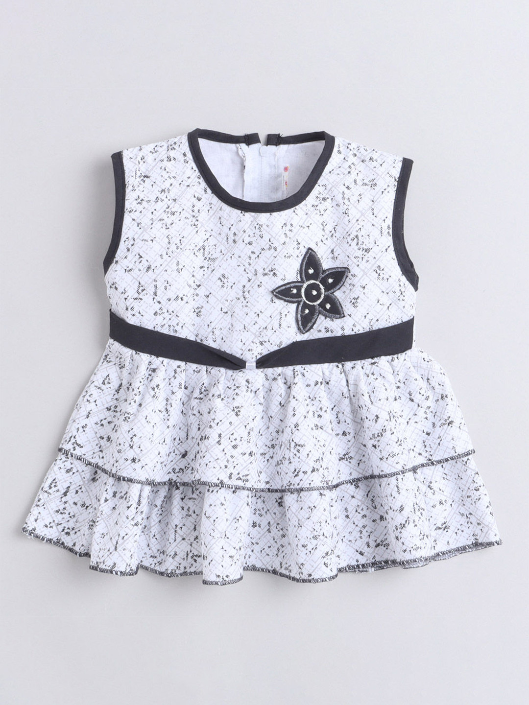 The Magic Wand Applique Cotton Dress, White
The Magic Wand Applique Cotton Dress, White