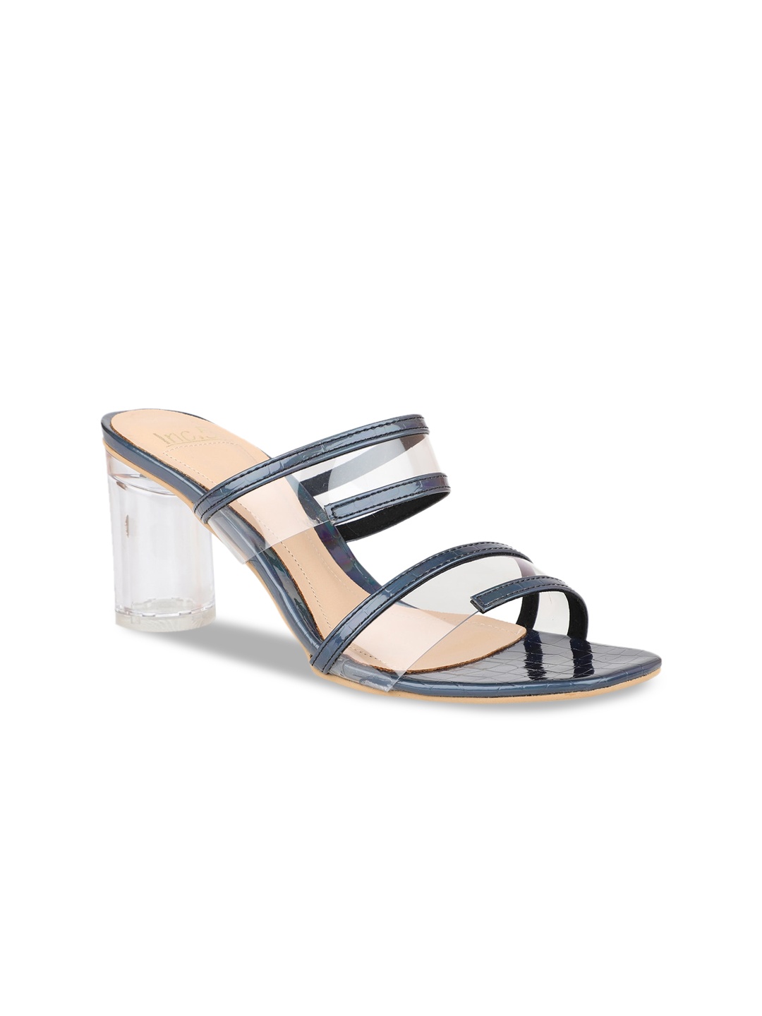Inc 5 Women Block Heels, Black