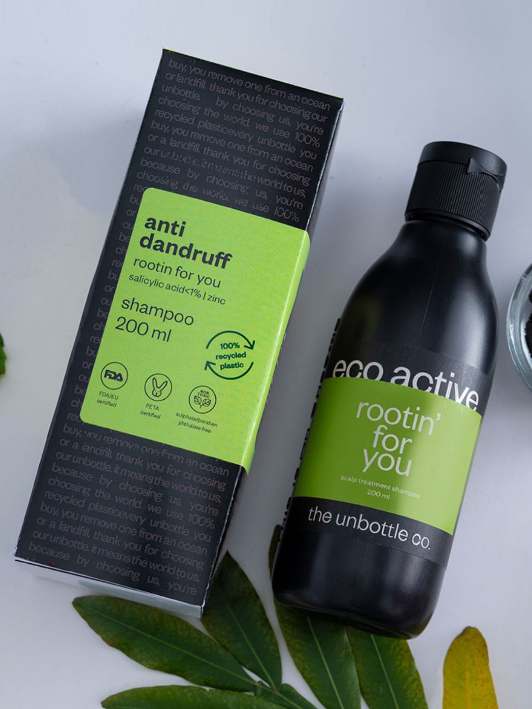 The Unbottle Co Rootin For You Anti-Dandruff Shampoo with Salicylic Acid - 200 ml, Green
The Unbottle Co Rootin For You Anti-Dandruff Shampoo with Salicylic Acid - 200 ml, Green