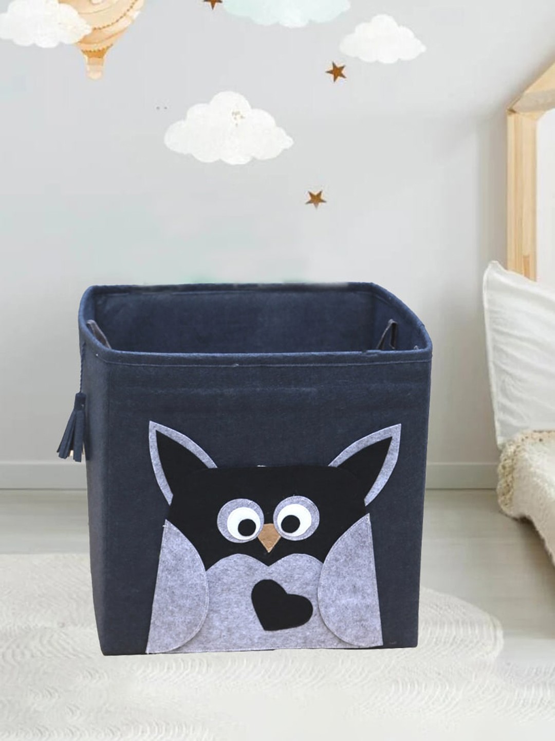 My Gift Booth Kids Grey Melange Owl Patch Medium Felt Collapsible Storage Organisers
My Gift Booth Kids Grey Melange Owl Patch Medium Felt Collapsible Storage Organisers