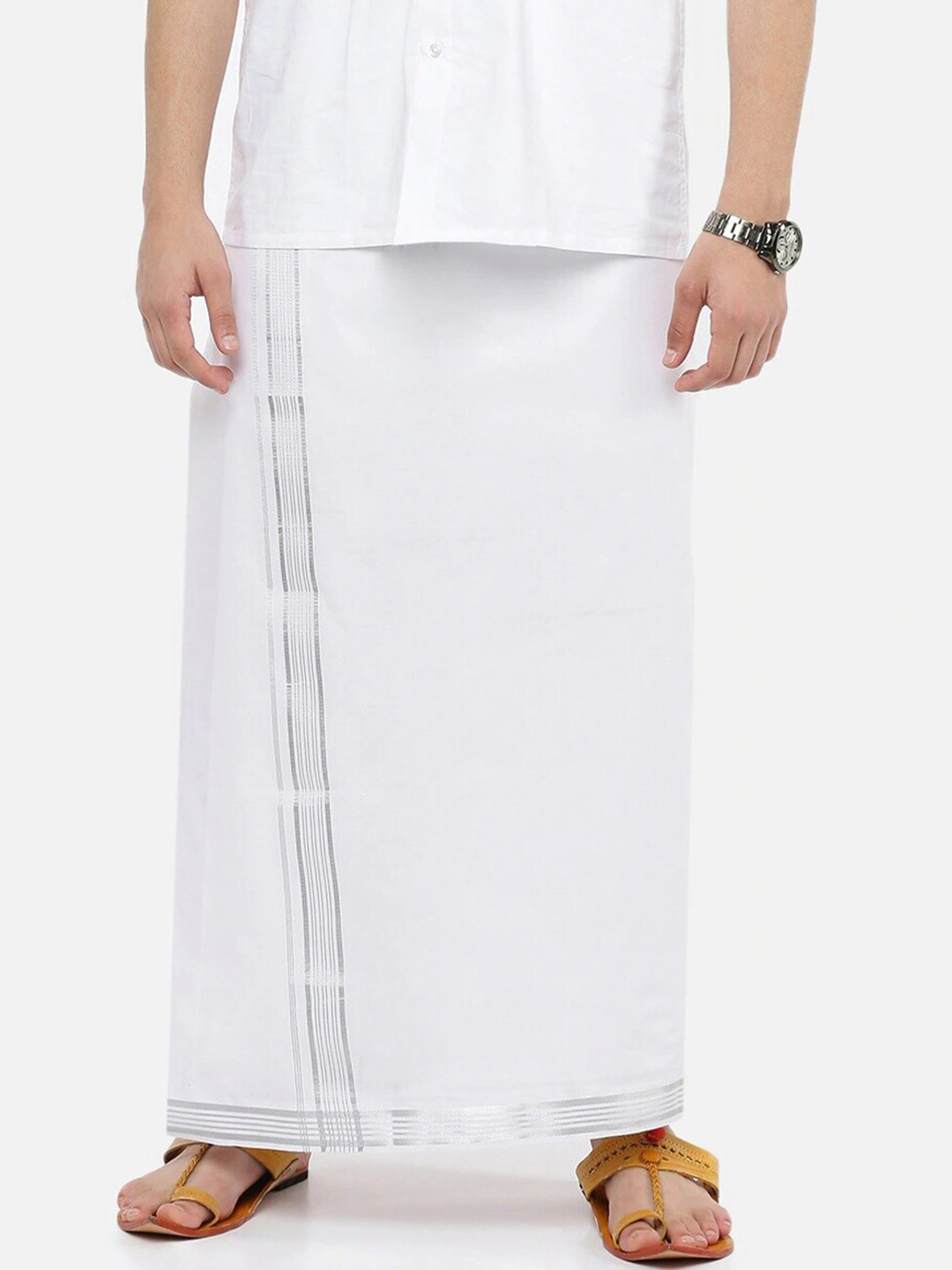 Ramraj Cotton Dhoti, White
Ramraj Cotton Dhoti, White