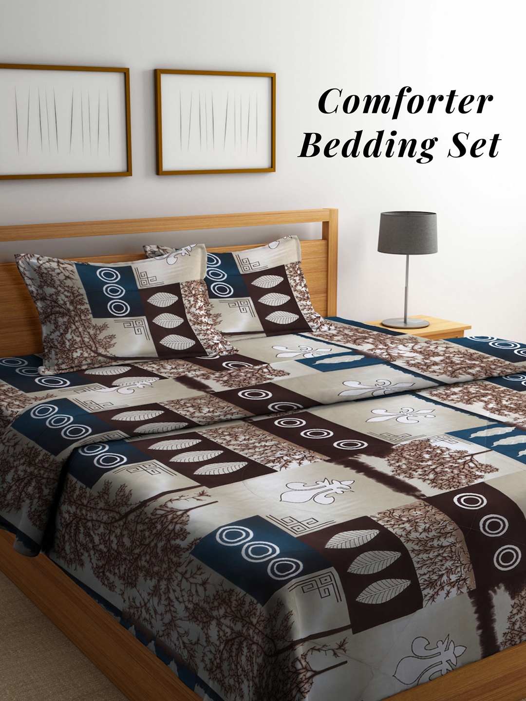 Arrabi Beige & White Floral Mild Winter 550 GSM Double Bed Comforter with 2 Pillow Covers
Arrabi Beige & White Floral Mild Winter 550 GSM Double Bed Comforter with 2 Pillow Covers
