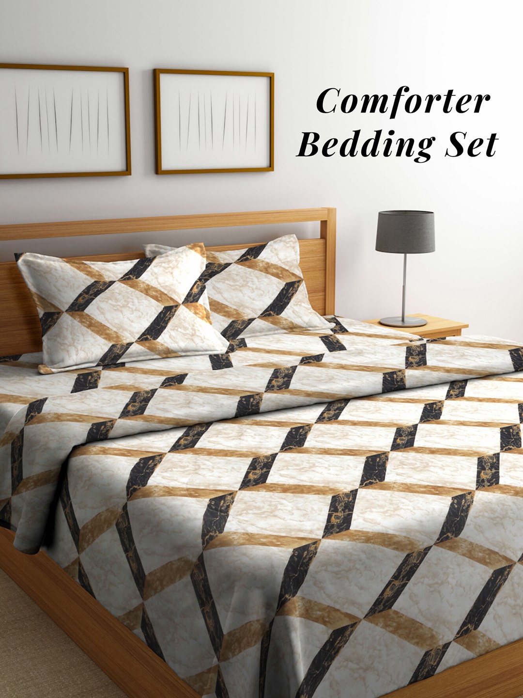 Arrabi Beige & Mustard Geometric Mild Winter 550 GSM Double Bed Comforter & 2 Pillow Cover
Arrabi Beige & Mustard Geometric Mild Winter 550 GSM Double Bed Comforter & 2 Pillow Cover