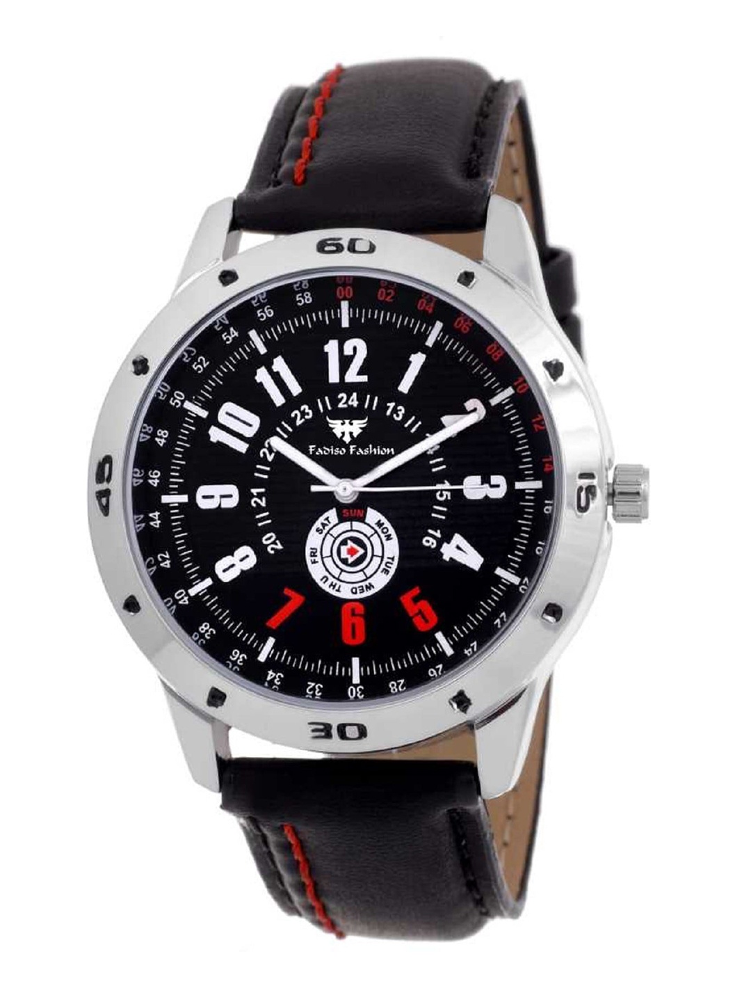 Fadiso Fashion Men Brass Printed Dial & Silver Toned Straps Analogue Watch 11930, Black
Fadiso Fashion Men Brass Printed Dial & Silver Toned Straps Analogue Watch 11930, Black