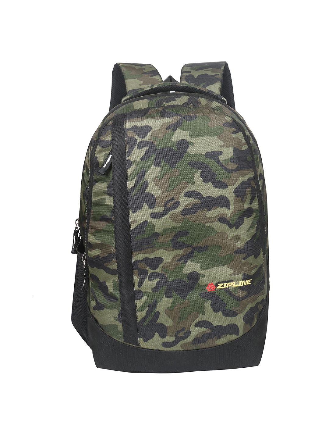 ZIPLINE Unisex Camouflage Durabase Backpack, Green