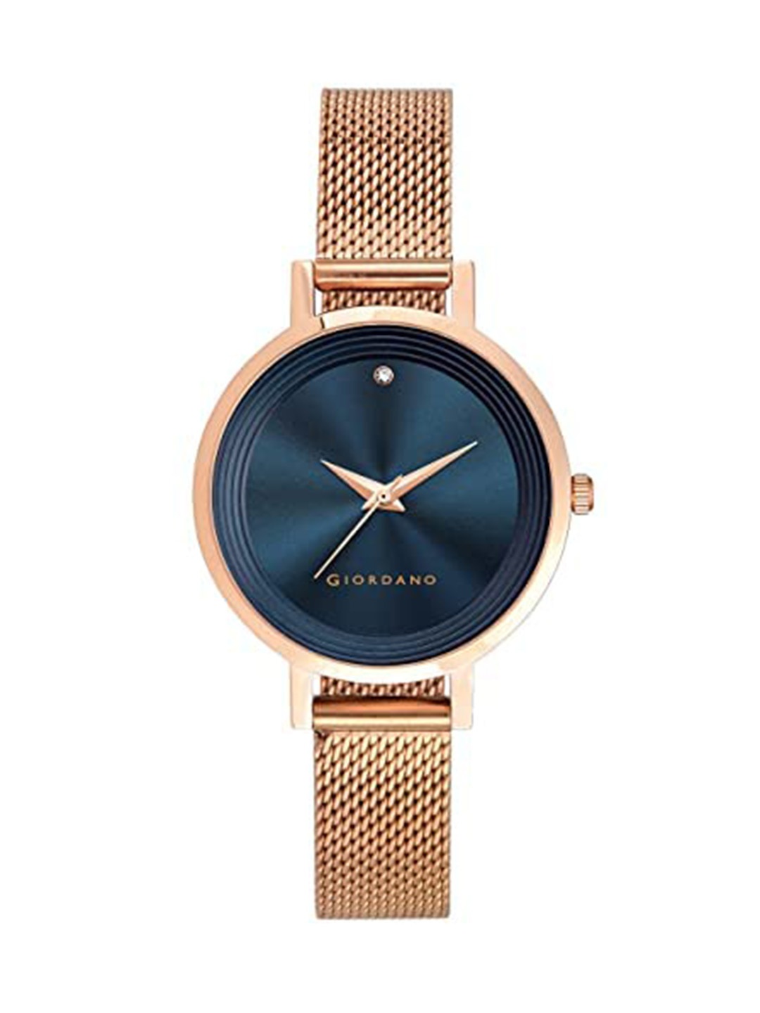 GIORDANO Women Embellished Dial & Bracelet Style Straps Analogue Watch GD4073-44, Blue
GIORDANO Women Embellished Dial & Bracelet Style Straps Analogue Watch GD4073-44, Blue
