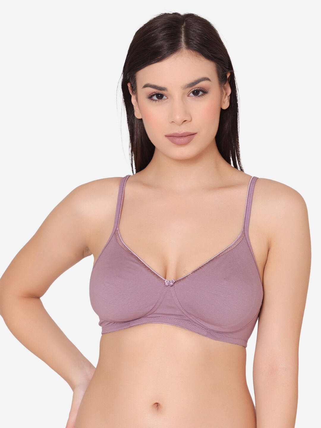 GROVERSONS Paris Beauty Non Padded Non Wired Full Coverage Super Support Cotton Bra, Purple
GROVERSONS Paris Beauty Non Padded Non Wired Full Coverage Super Support Cotton Bra, Purple