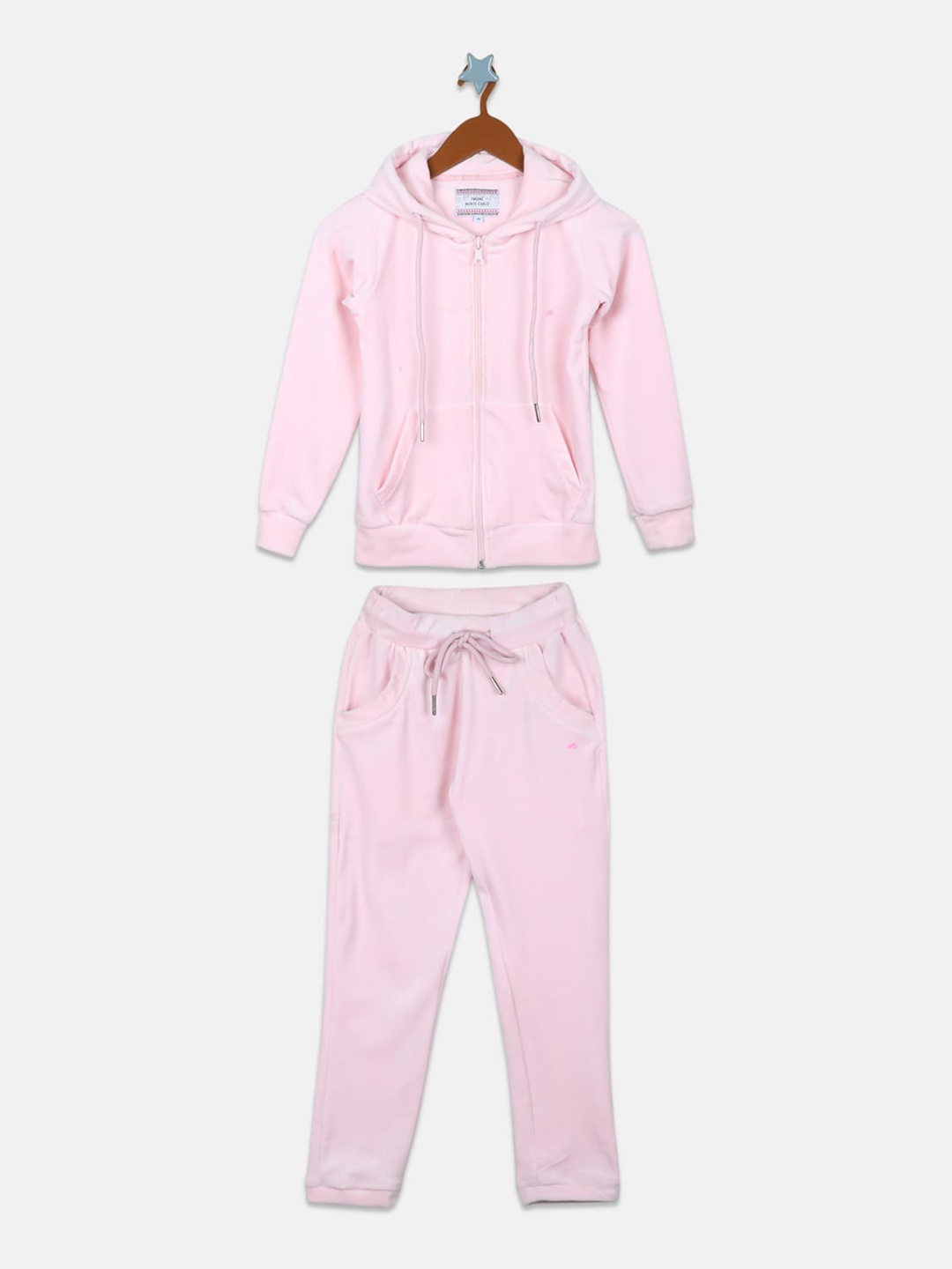Monte Carlo Cotton Hooded Tracksuits, Pink