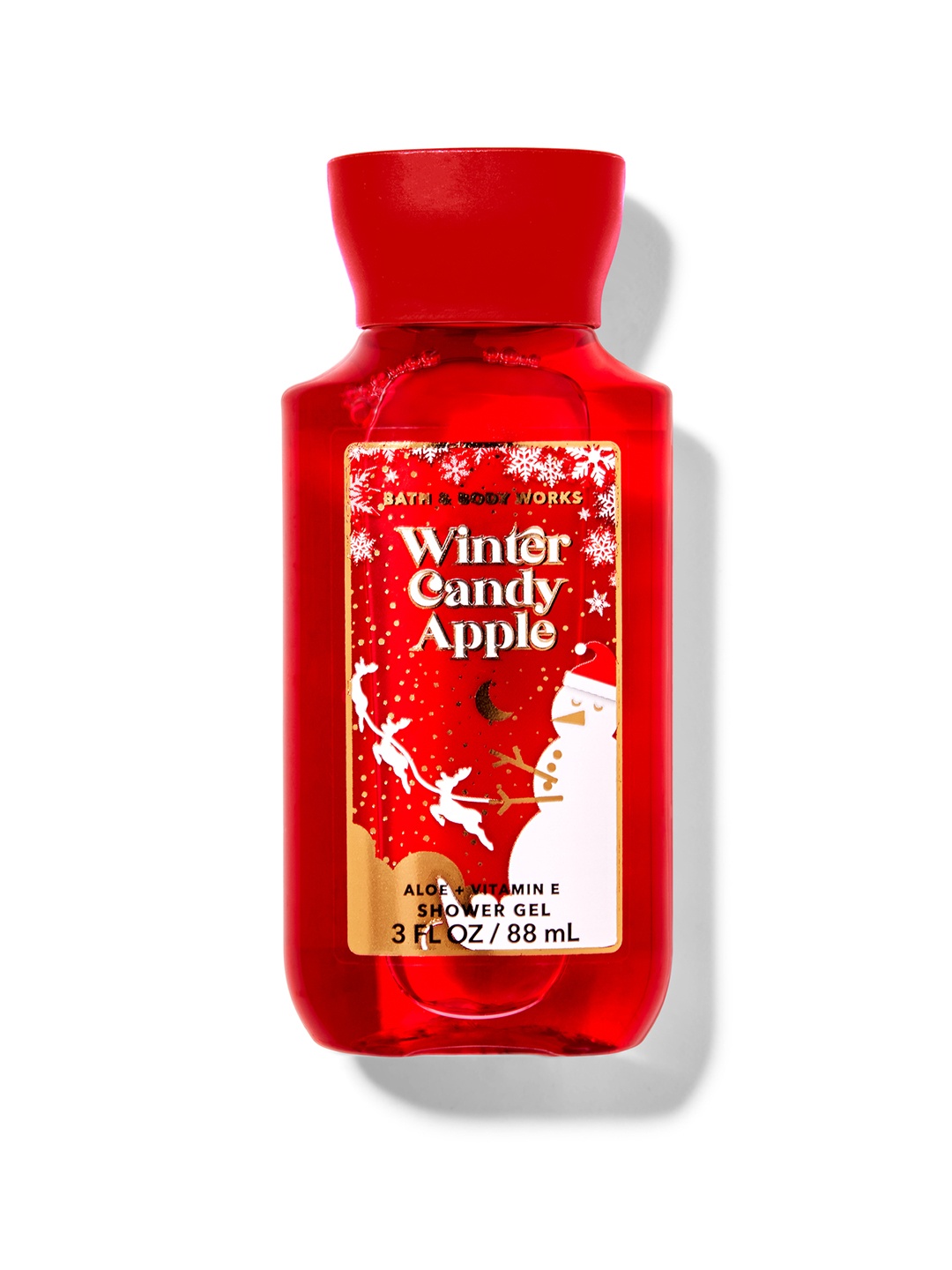 Bath & Body Works Winter Candy Apple Travel Size Shower Gel with Aloe & Vit E - 88 ml, Red
Bath & Body Works Winter Candy Apple Travel Size Shower Gel with Aloe & Vit E - 88 ml, Red