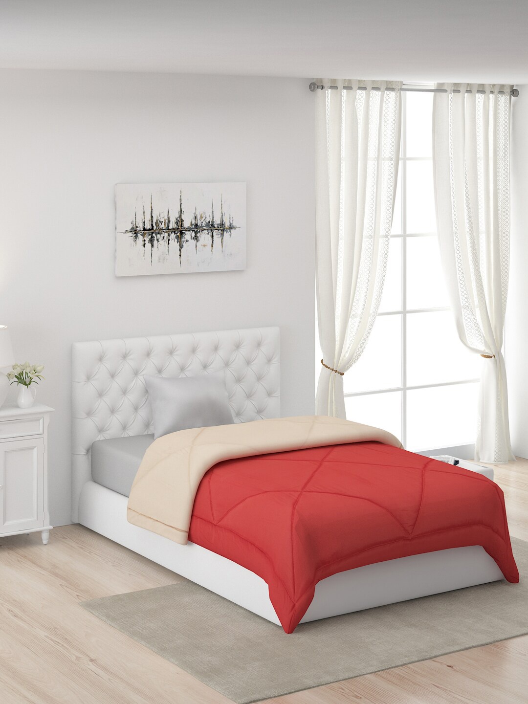 Monte Carlo Amanda Orange & Beige Microfiber Mild Winter 210 GSM Single Bed Comforter
Monte Carlo Amanda Orange & Beige Microfiber Mild Winter 210 GSM Single Bed Comforter