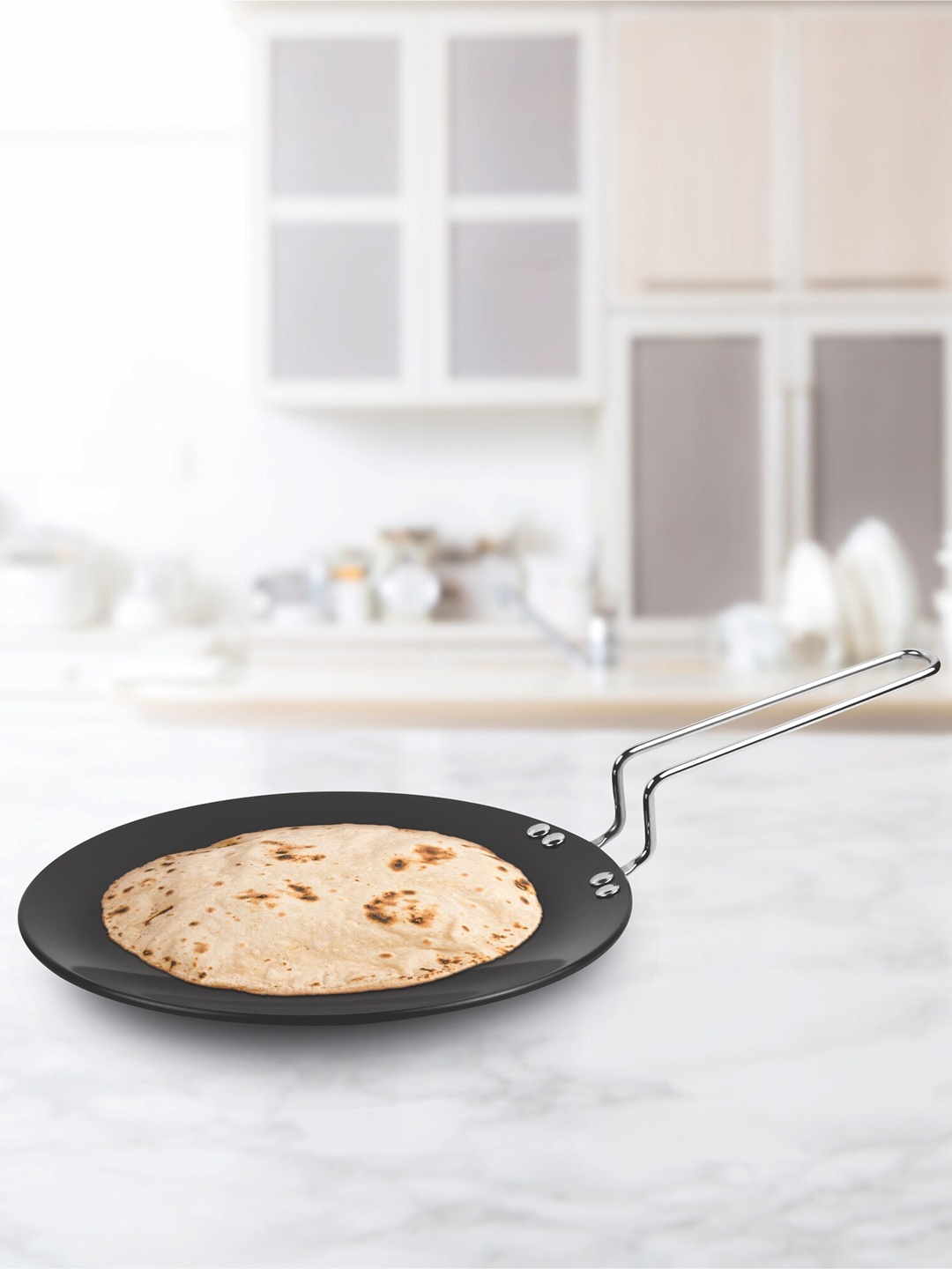 Milton Grey Pro Cook Stainless Steel Hard Anodized roti Tawa with Wired Handle 24 cm
Milton Grey Pro Cook Stainless Steel Hard Anodized roti Tawa with Wired Handle 24 cm