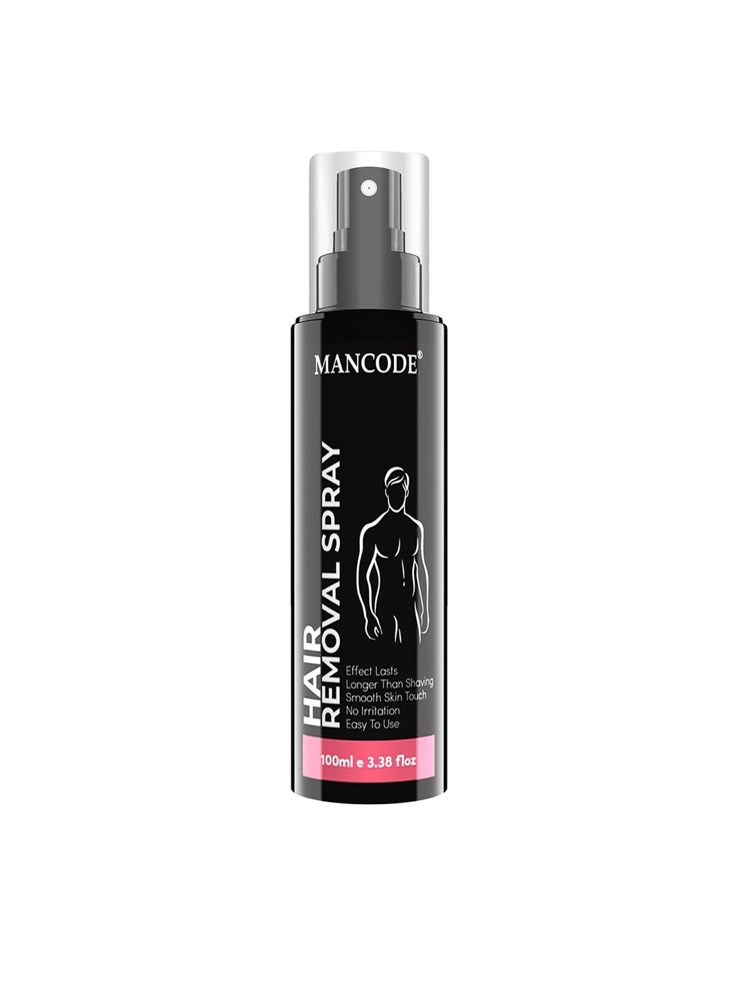 MANCODE Hair Removal Spray for Smooth Skin Touch - 100 ml, Black 
MANCODE Hair Removal Spray for Smooth Skin Touch - 100 ml, Black