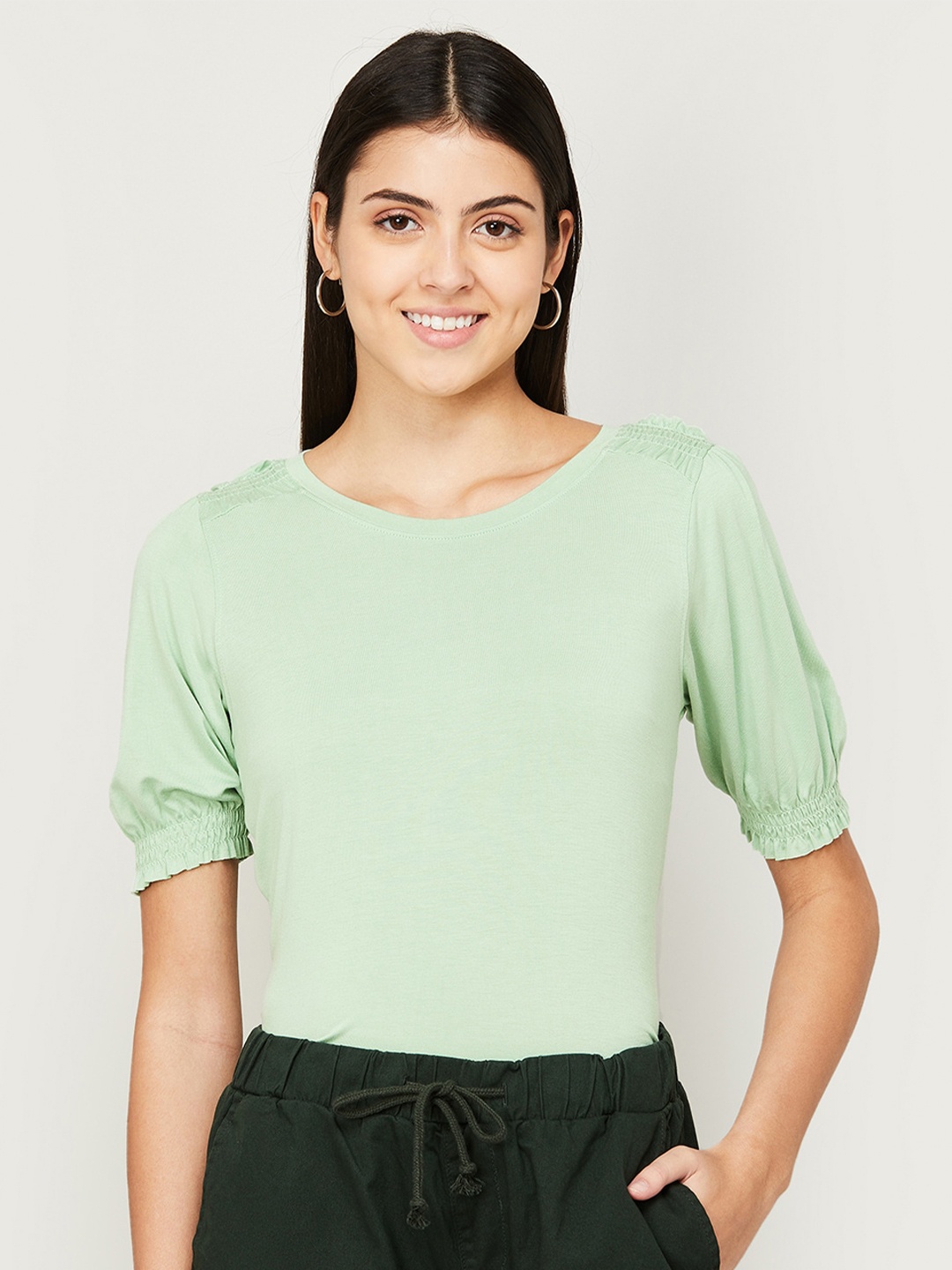 CODE by Lifestyle Solid Top, Sea green