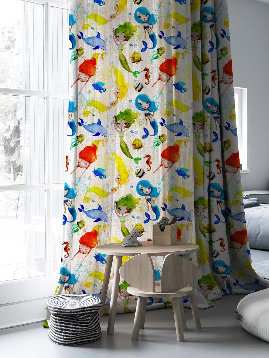 SPACES Set Of 2 Multicolor Kids Set Of 2 Multicolor Quirky Print Satin Room Darkening Door Curtain 7 Ft, White
SPACES Set Of 2 Multicolor Kids Set Of 2 Multicolor Quirky Print Satin Room Darkening Door Curtain 7 Ft, White
