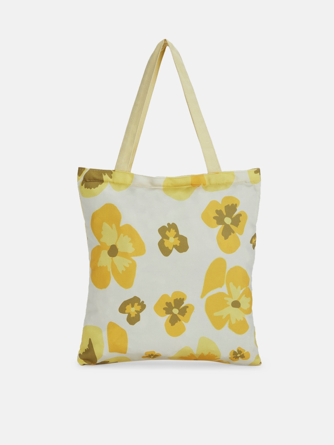 Forever Glam by Pantaloons Floral Printed Pure Cotton Oversized Shopper Tote Bag, White
Forever Glam by Pantaloons Floral Printed Pure Cotton Oversized Shopper Tote Bag, White