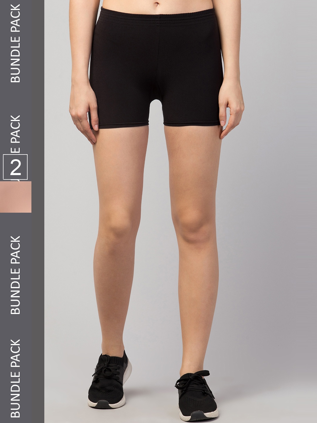 Apraa & Parma Women Pack of 2 Skinny Fit Cycling Hot Pants with e-Dry Technology Shorts, Beige
Apraa & Parma Women Pack of 2 Skinny Fit Cycling Hot Pants with e-Dry Technology Shorts, Beige