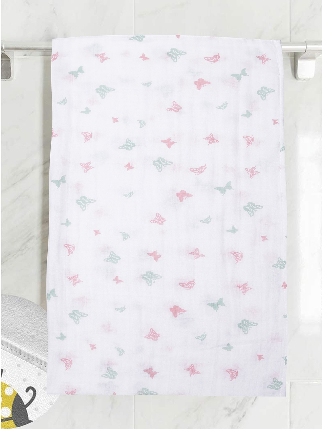 The Chennai Silks - Mini Chic 100% Muslin Cotton Baby Swaddle Wrappers & Bath Towel, White
The Chennai Silks - Mini Chic 100% Muslin Cotton Baby Swaddle Wrappers & Bath Towel, White