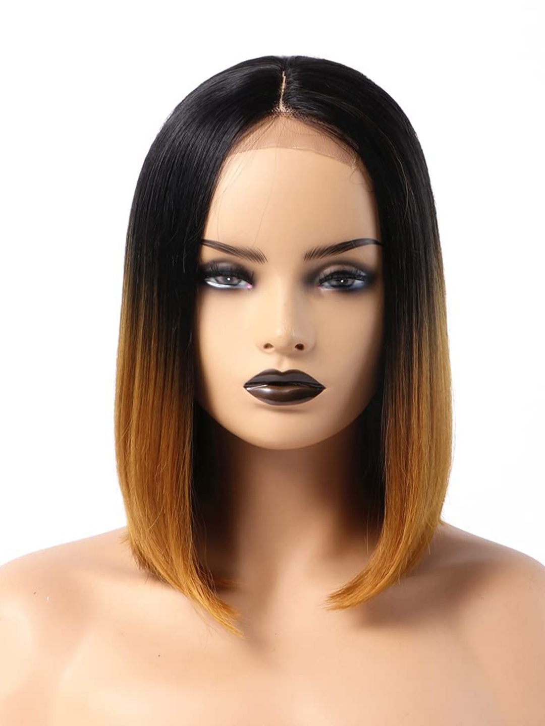 CHANDERKASH Women 14 Inch Matte Finish Short Bob Wig Hair Extension - Brown Ombre Blonde
CHANDERKASH Women 14 Inch Matte Finish Short Bob Wig Hair Extension - Brown Ombre Blonde